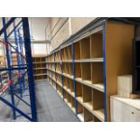 10 Bays of Boltless Racking With Box Storage