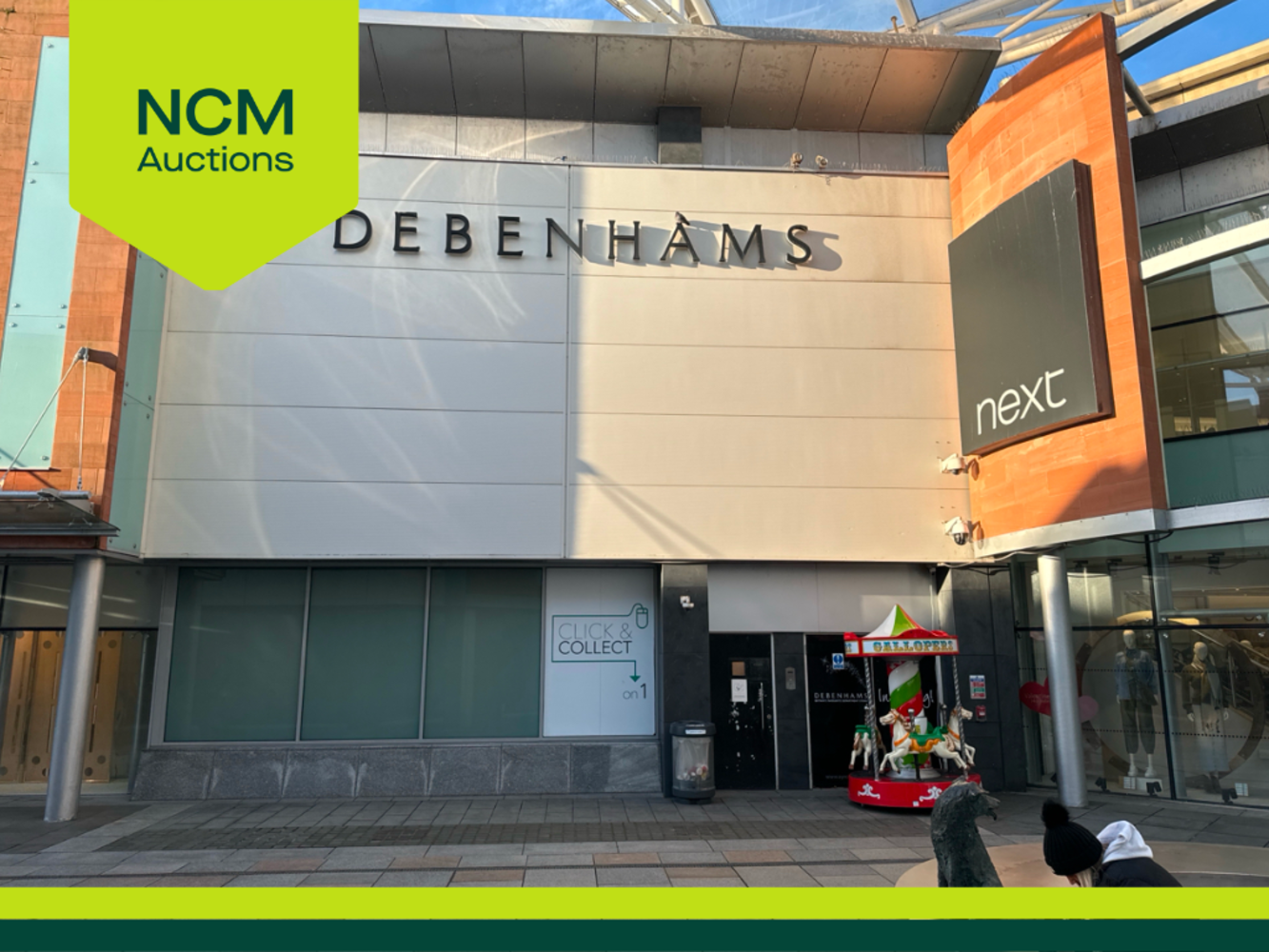 NO RESERVE Contents Of Debenhams Store To Include Designer Display Stands, Commercial Catering Equipment, Shop Fixtures & Fittings And More.