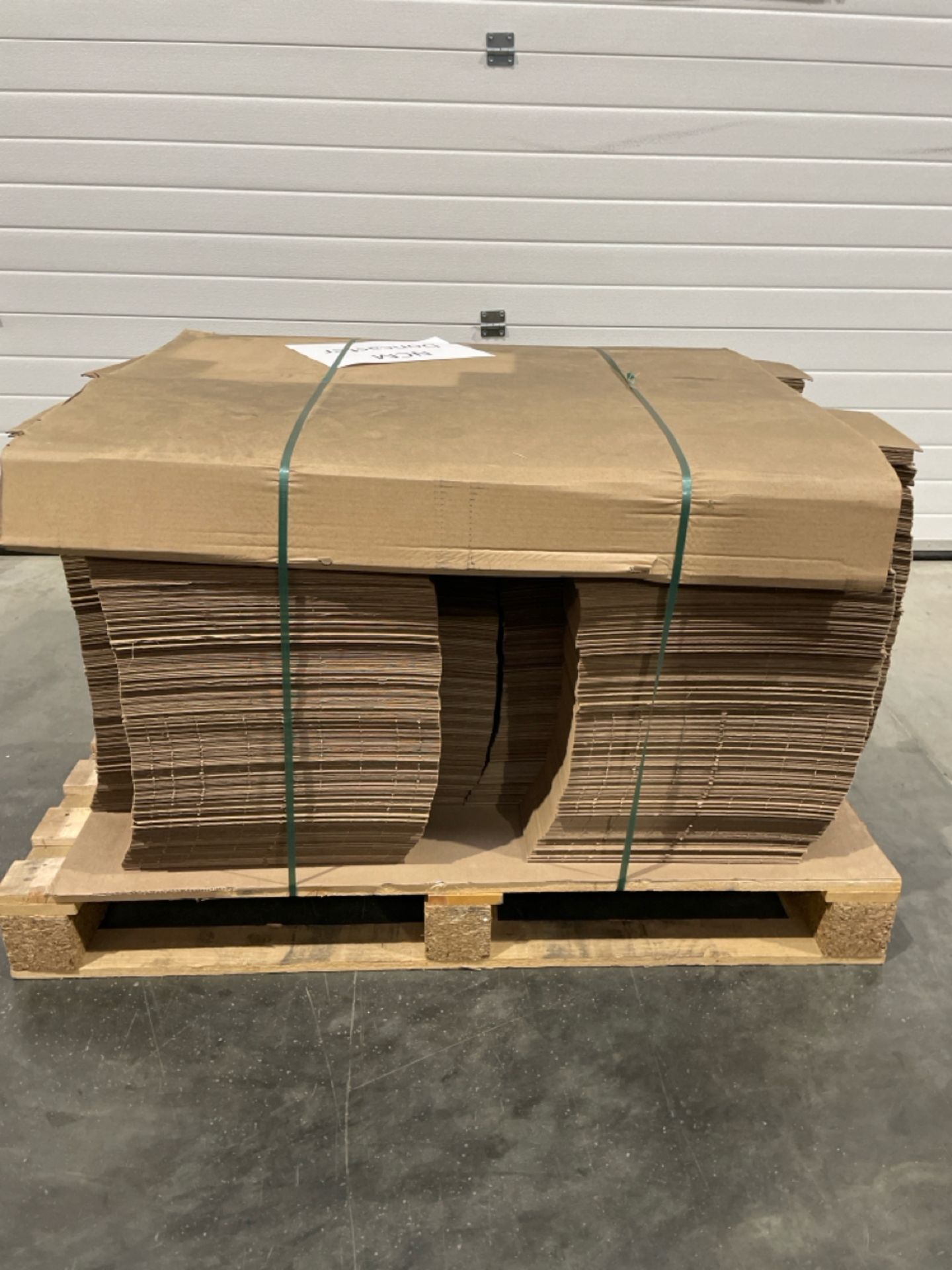 Cardboard Flat Pack boxes x 800 - 37cm x 19.5cm x 3.5cm - Image 2 of 3