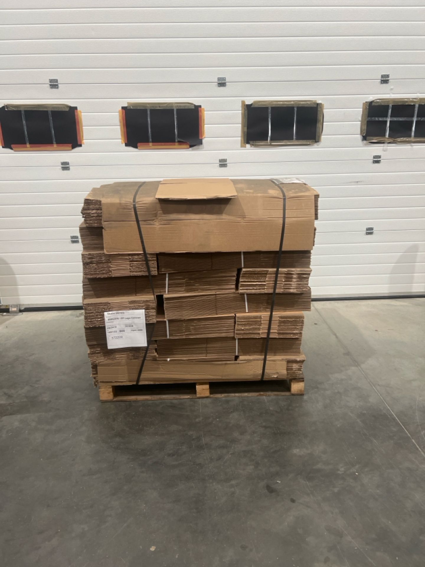 Cardboard Flat Pack boxes x 600 - 54.5cm x 29cm x 9cm - Image 2 of 3