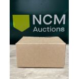 Cardboard flat pack boxes x 900 - 24.5cm x 24.5cm x 12cm