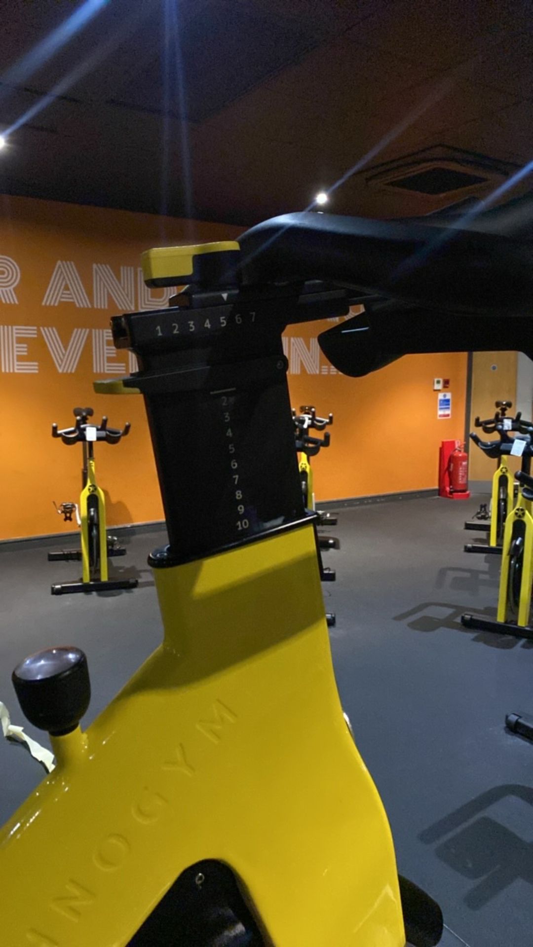 Technogym Group Cycle Ride Spin Bike - Image 5 of 8