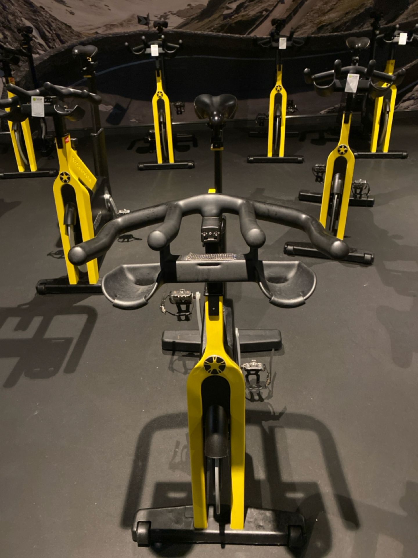Technogym Group Cycle Ride Spin Bike - Image 7 of 8