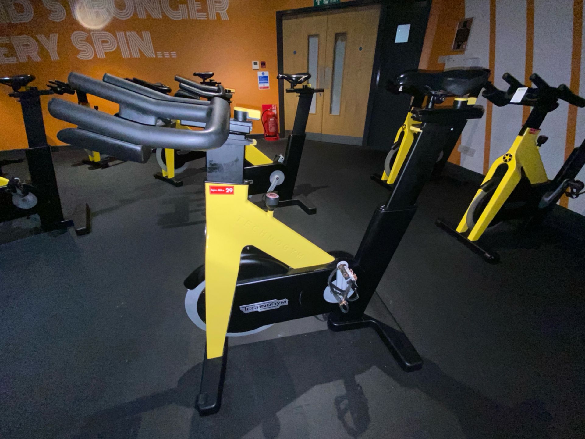 Technogym Group Cycle Ride Spin Bike - Image 3 of 9