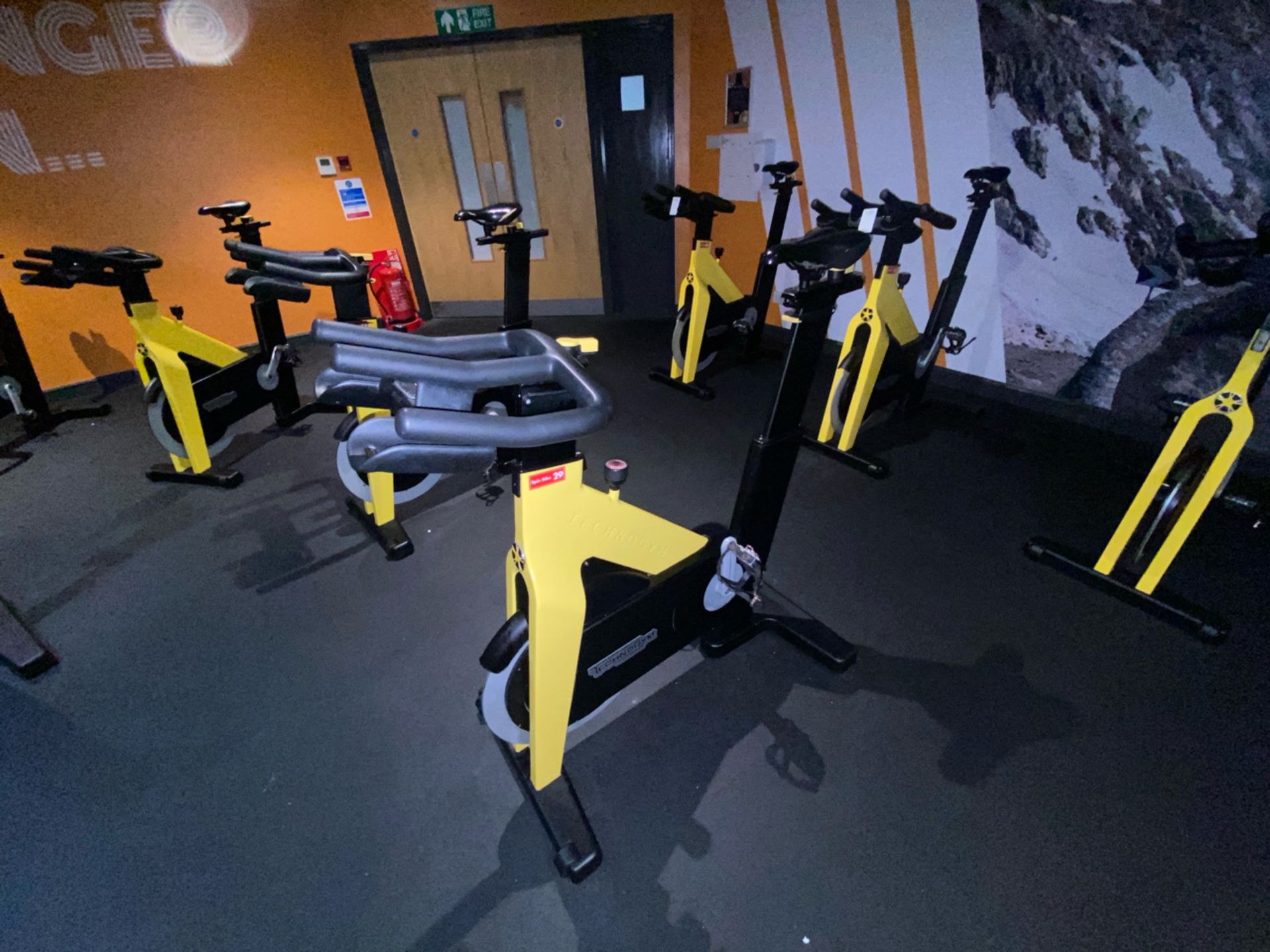 Technogym Group Cycle Ride Spin Bike - Image 2 of 9