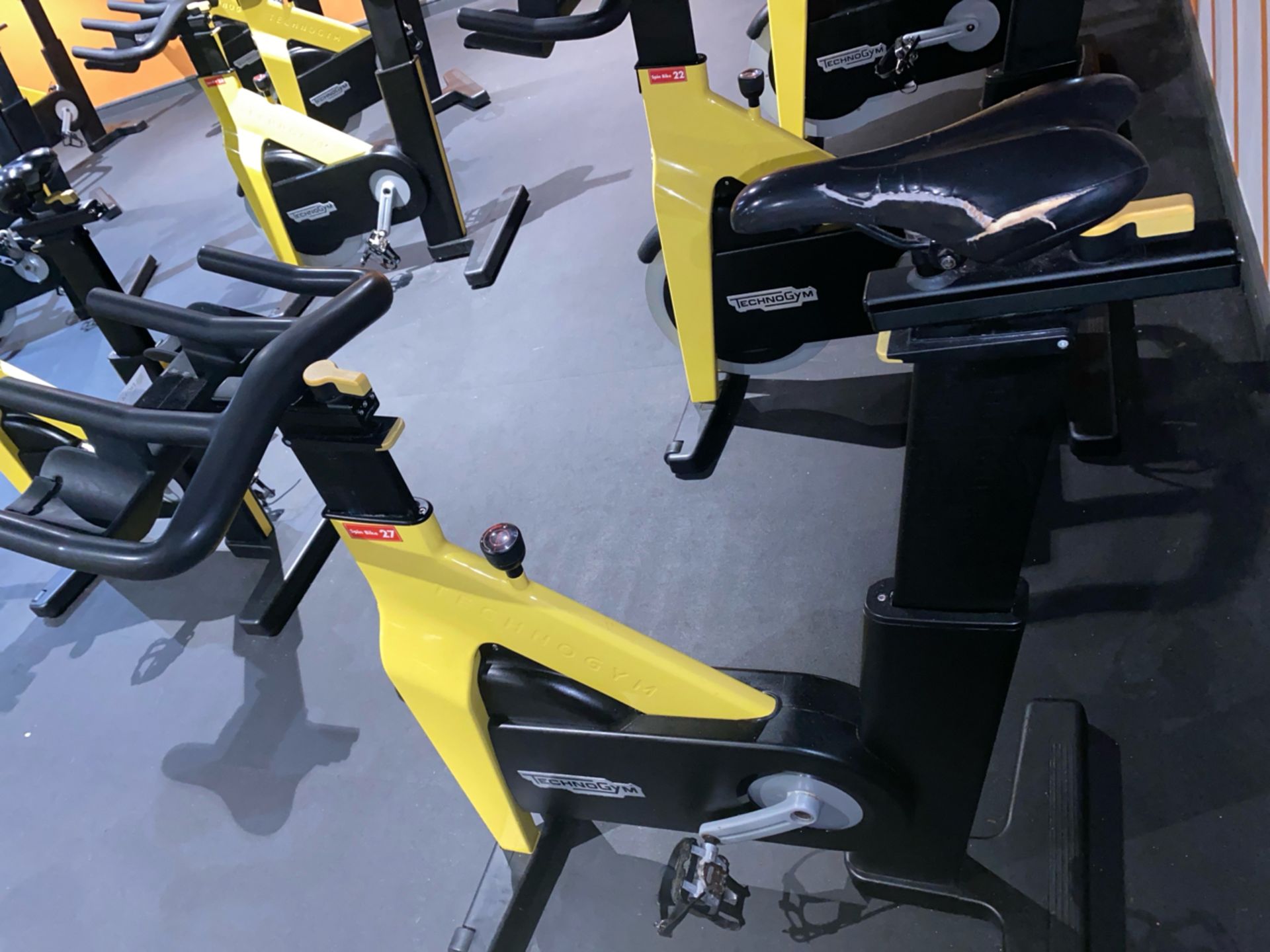 Technogym Group Cycle Ride Spin Bike - Image 9 of 9