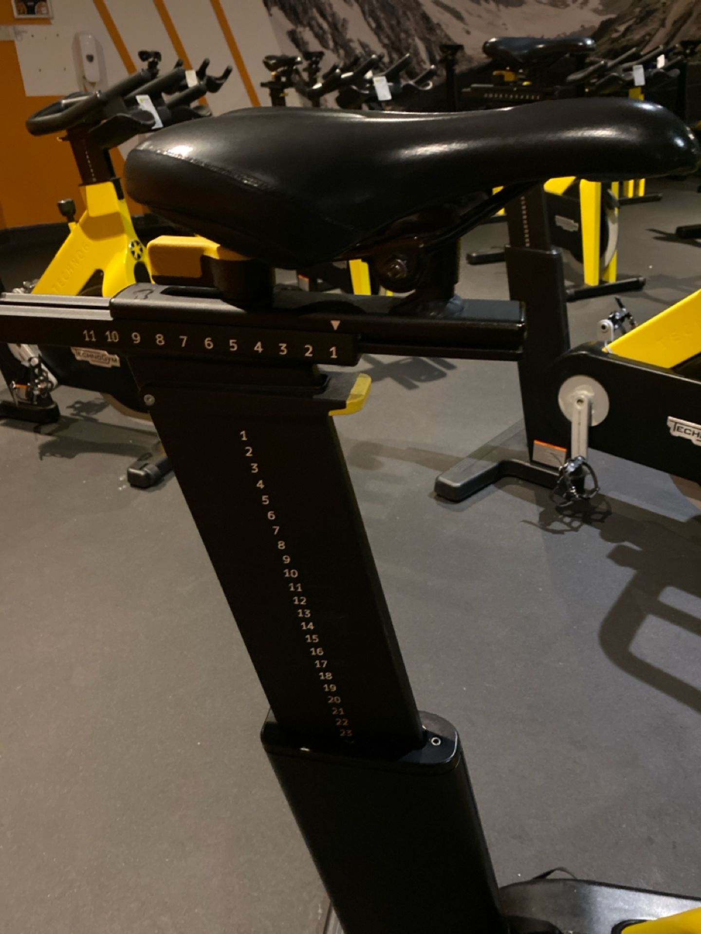 Technogym Group Cycle Ride Spin Bike - Image 5 of 8