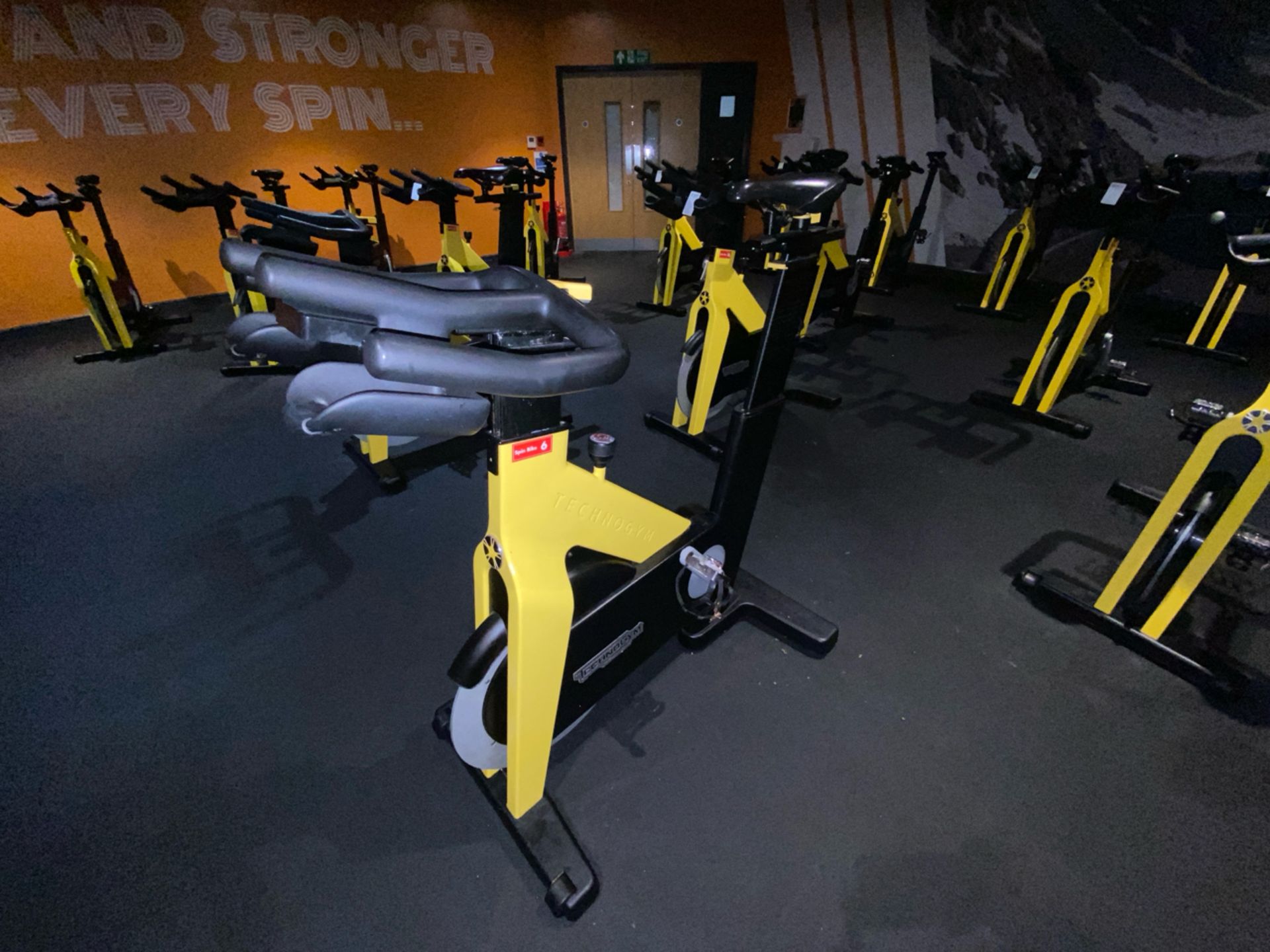 Technogym Group Cycle Ride Spin Bike - Image 2 of 9