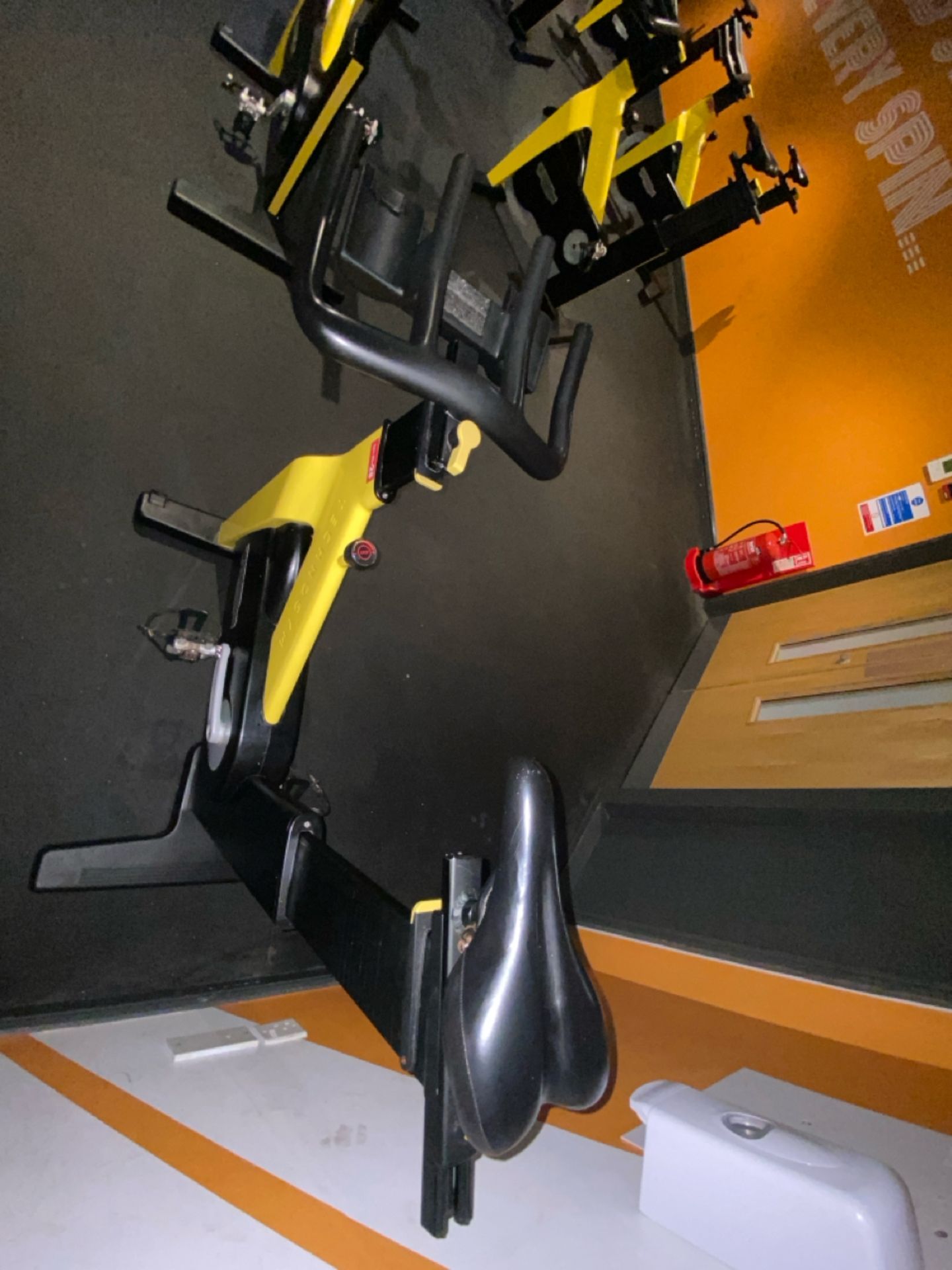 Technogym Group Cycle Ride Spin Bike - Image 9 of 10