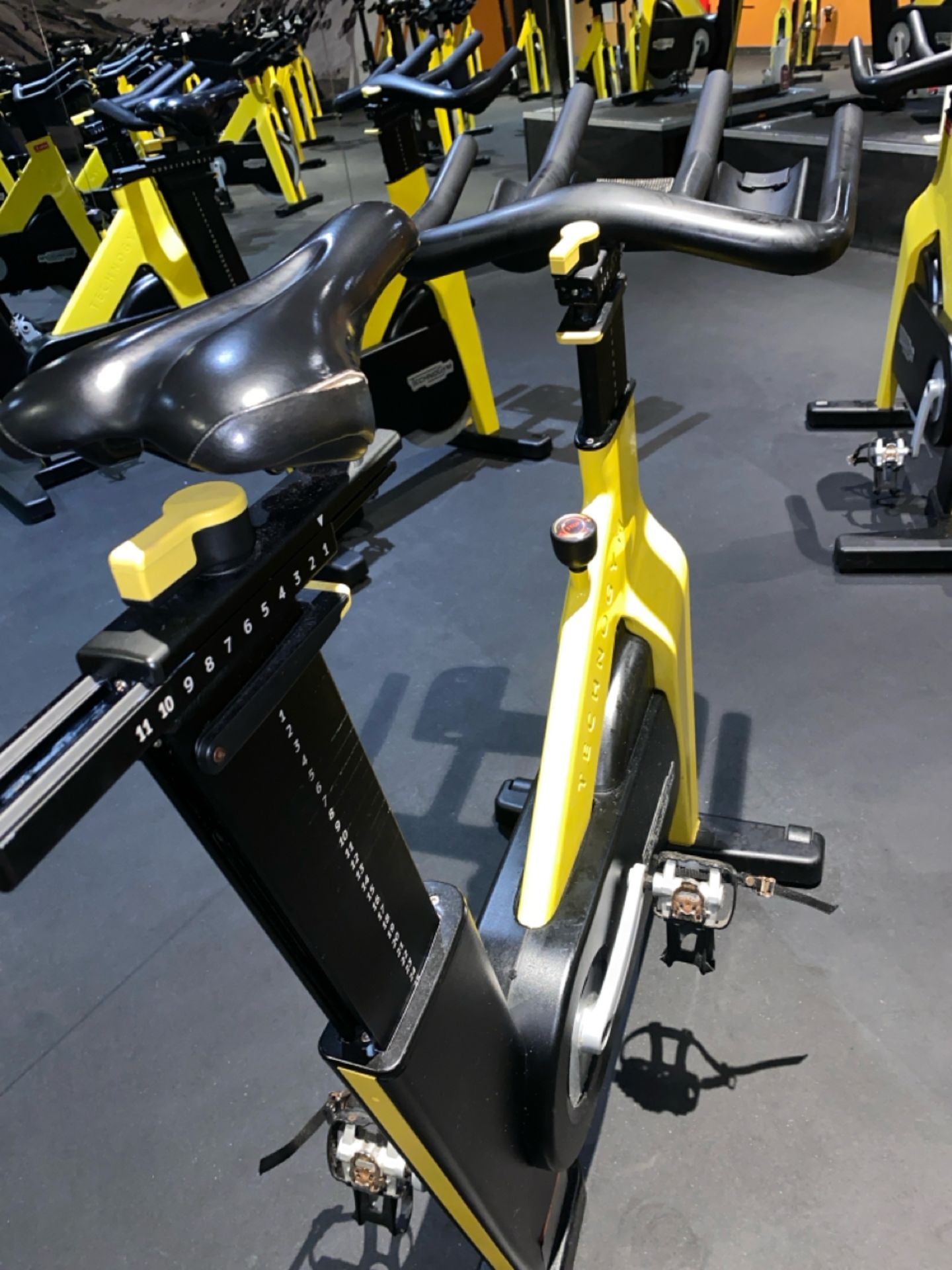 Technogym Group Cycle Ride Spin Bike - Image 4 of 10