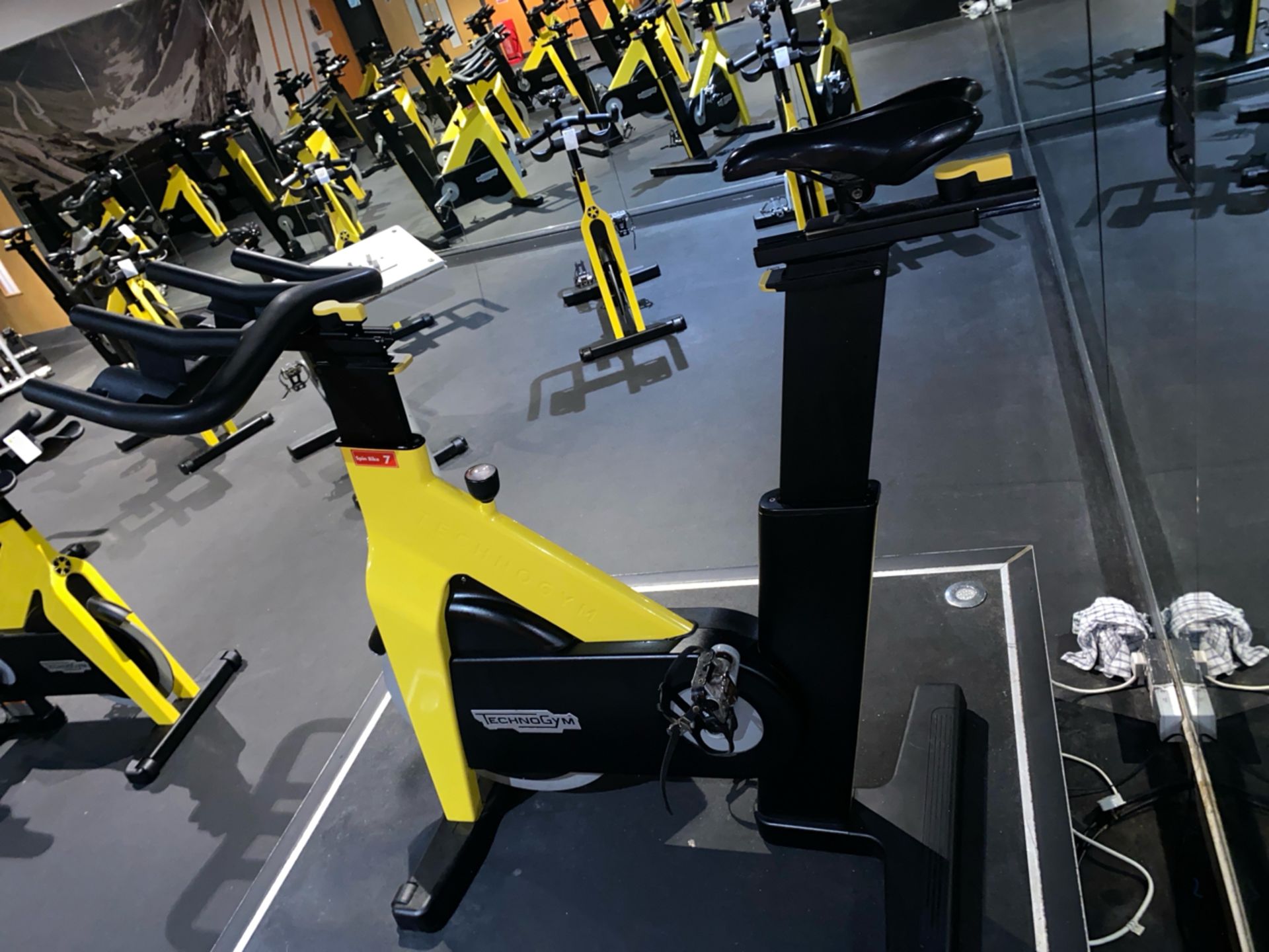 Technogym Group Cycle Ride Spin Bike - Image 7 of 8