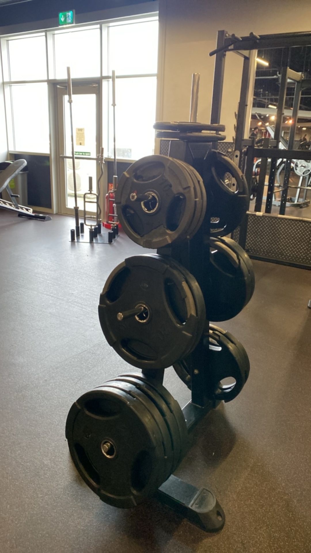 Weight Plate Tree & 10kg, 15kg, 20kg, 25kg, Plates - Image 7 of 9