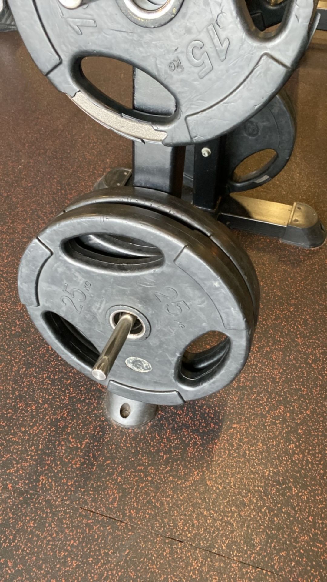 Weight Plate Tree & Plates - 1,25kg, 15kg, 20kg, 25kg - Image 9 of 10