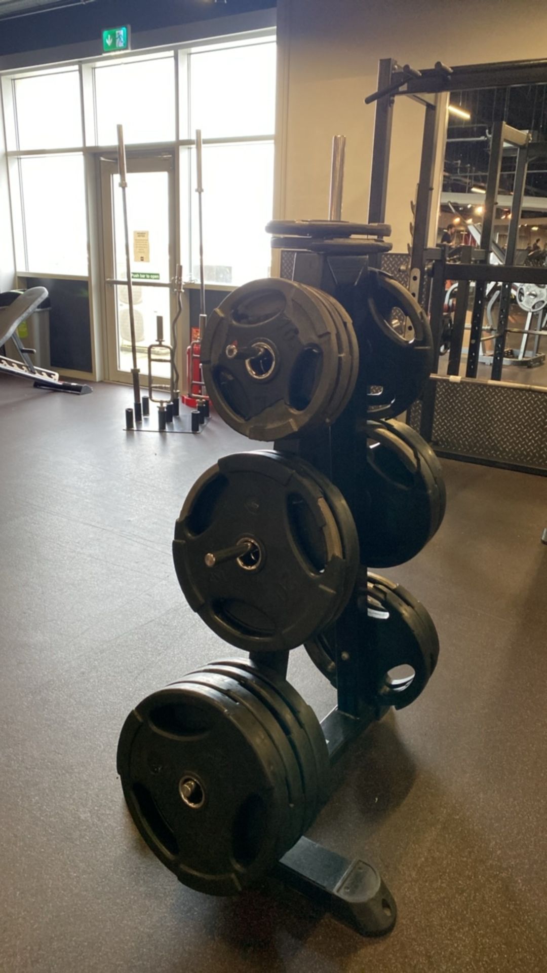Weight Plate Tree & 10kg, 15kg, 20kg, 25kg, Plates - Image 8 of 9