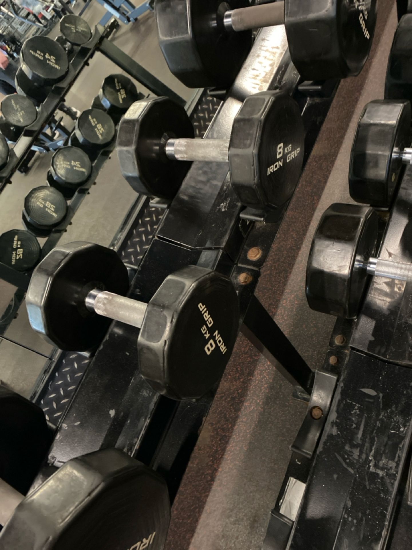 Iron Grip Dumbell Set - Image 5 of 5
