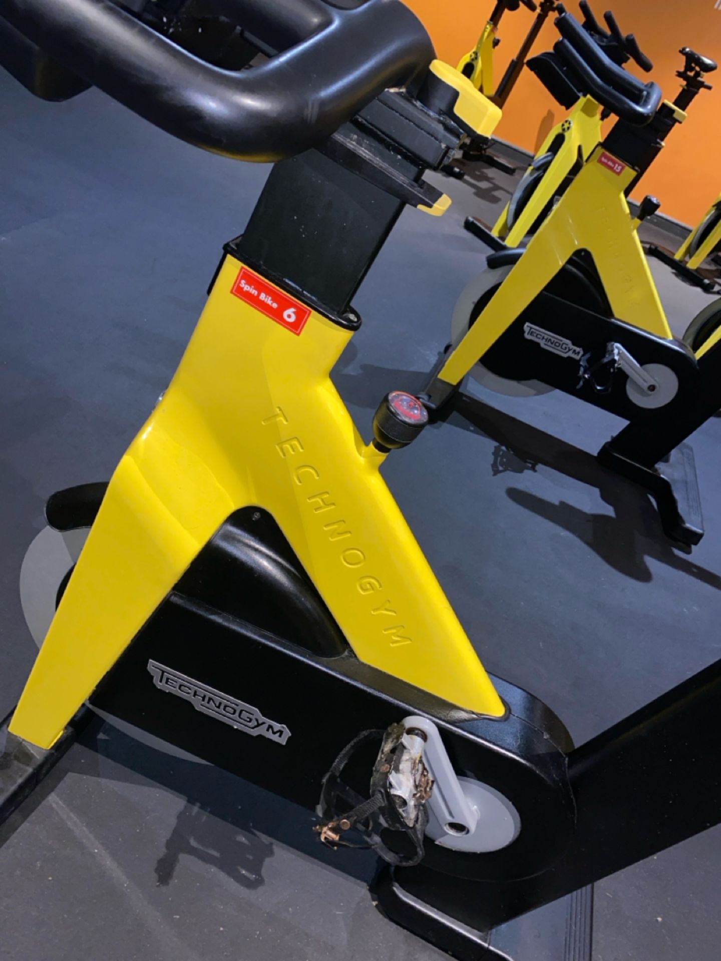 Technogym Group Cycle Ride Spin Bike - Image 3 of 9