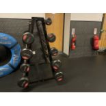 Jordan Barbell Set 15-45kg & Stand