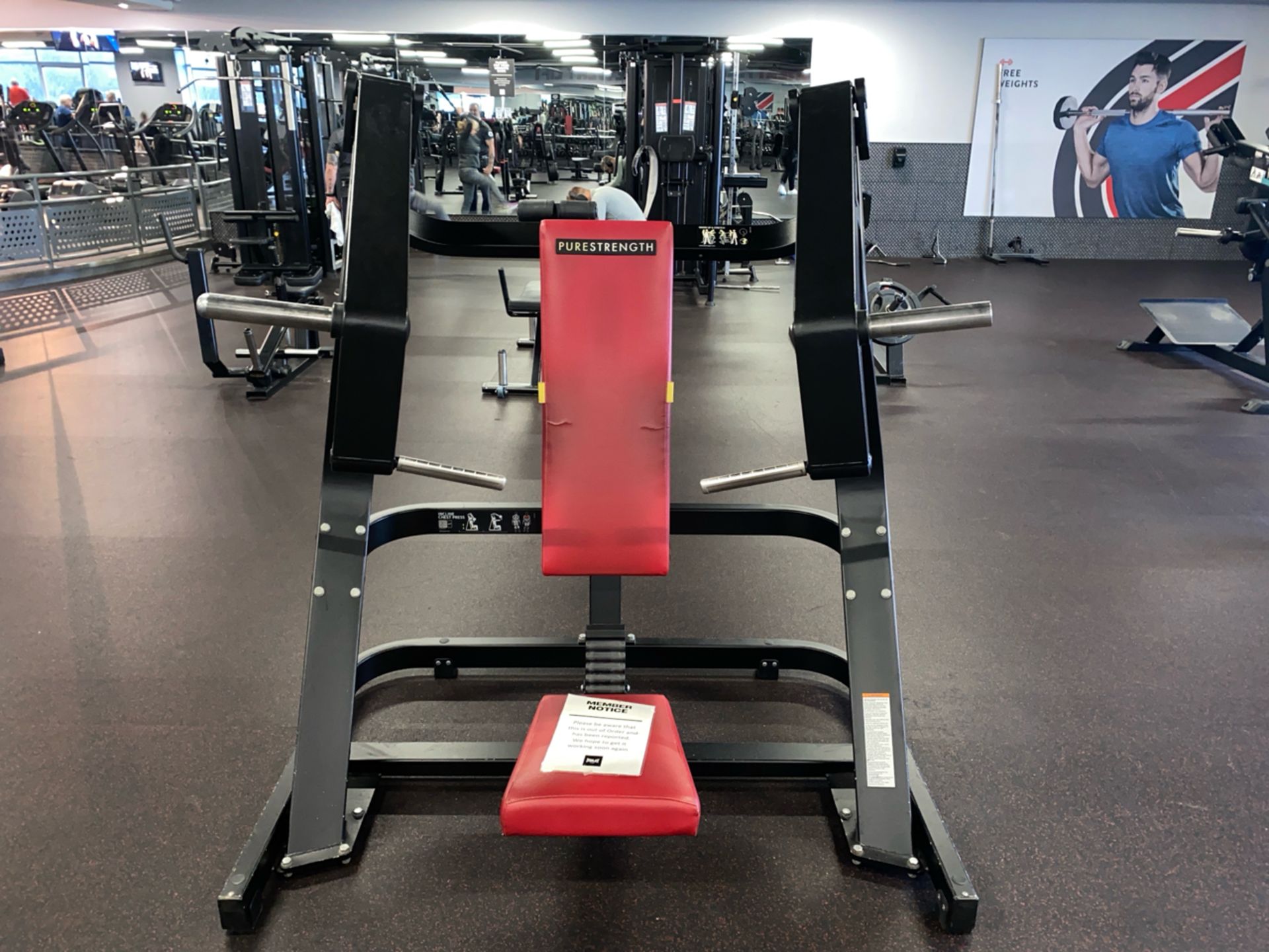 Pure Strength Incline Chest Press