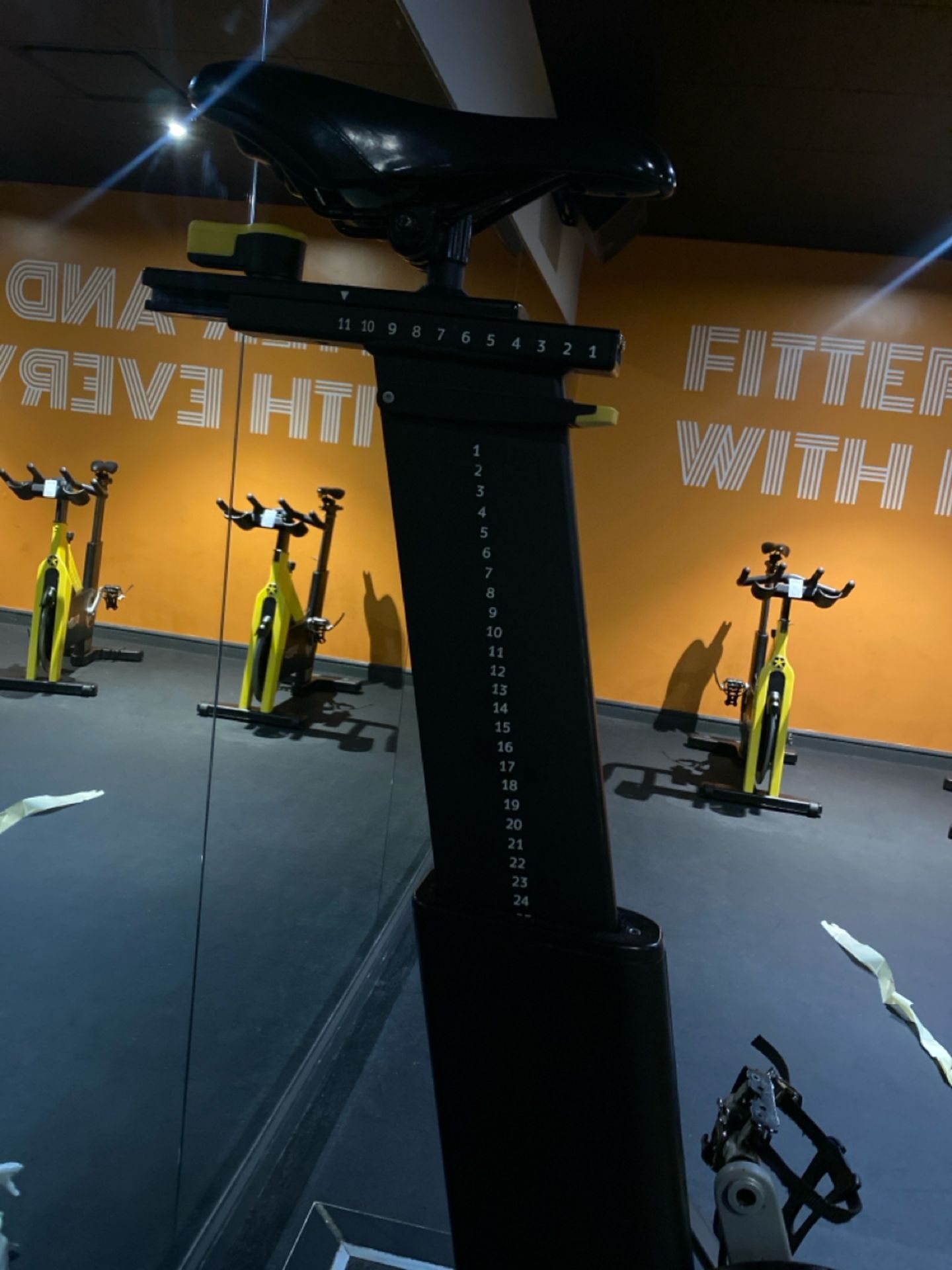 Technogym Group Cycle Ride Spin Bike - Image 4 of 8