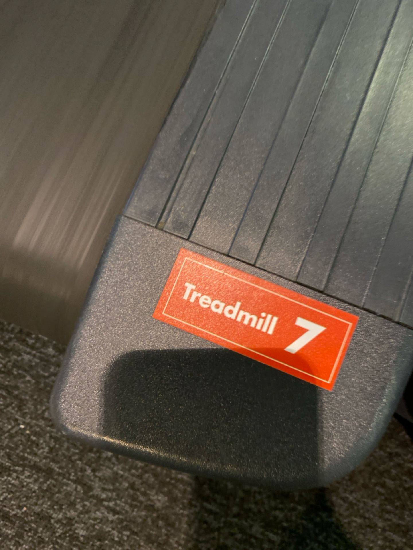 Technogym Excite Run 600 LED Cosmo Treadmill - Image 9 of 11