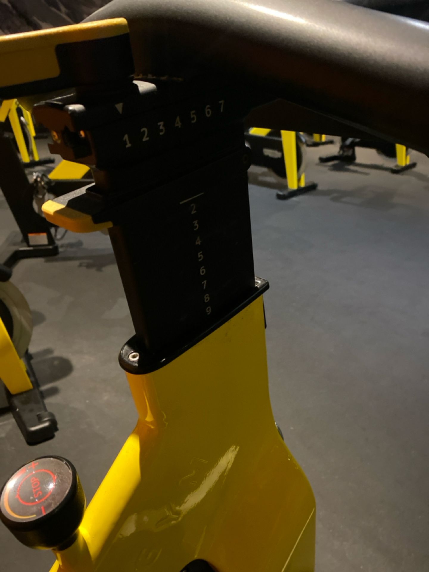 Technogym Group Cycle Ride Spin Bike - Image 7 of 9