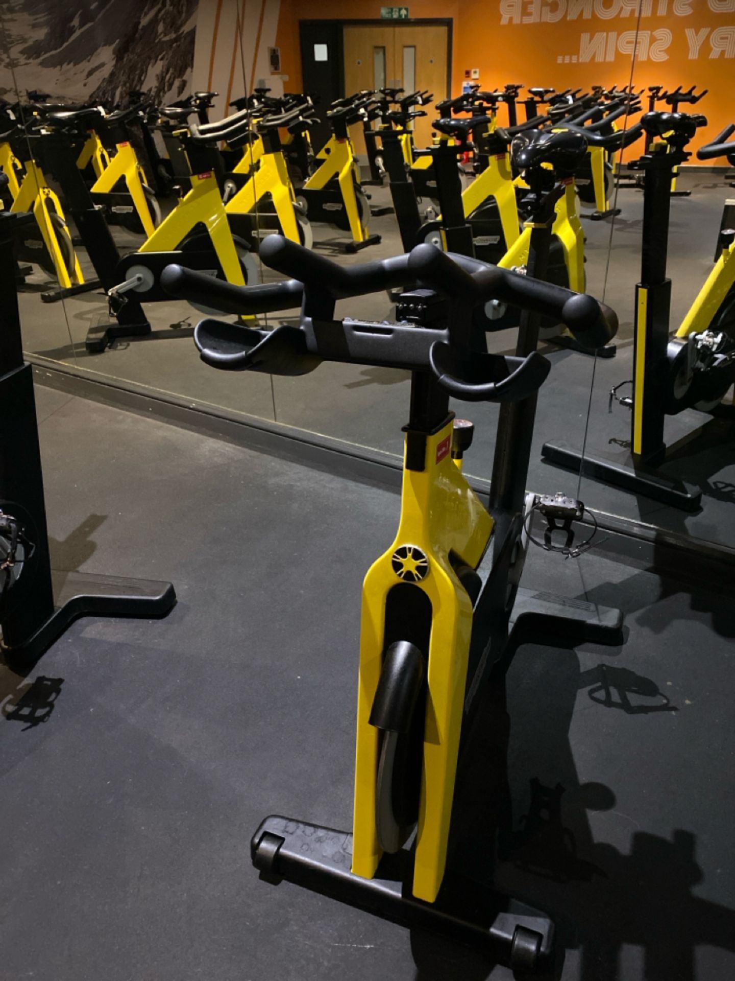 Technogym Group Cycle Ride Spin Bike - Image 8 of 10