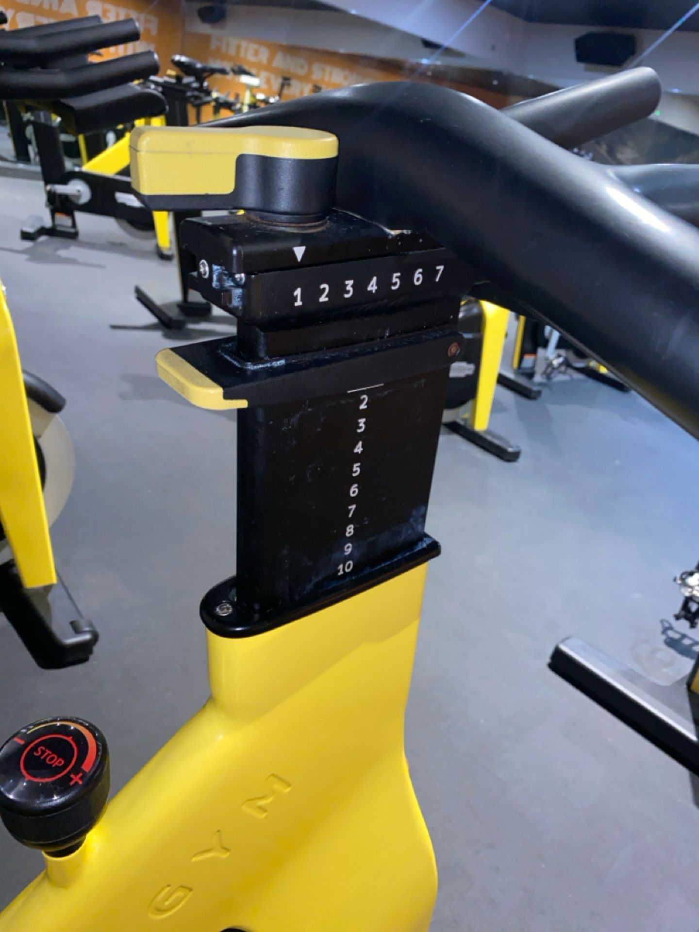 Technogym Group Cycle Ride Spin Bike - Image 6 of 10