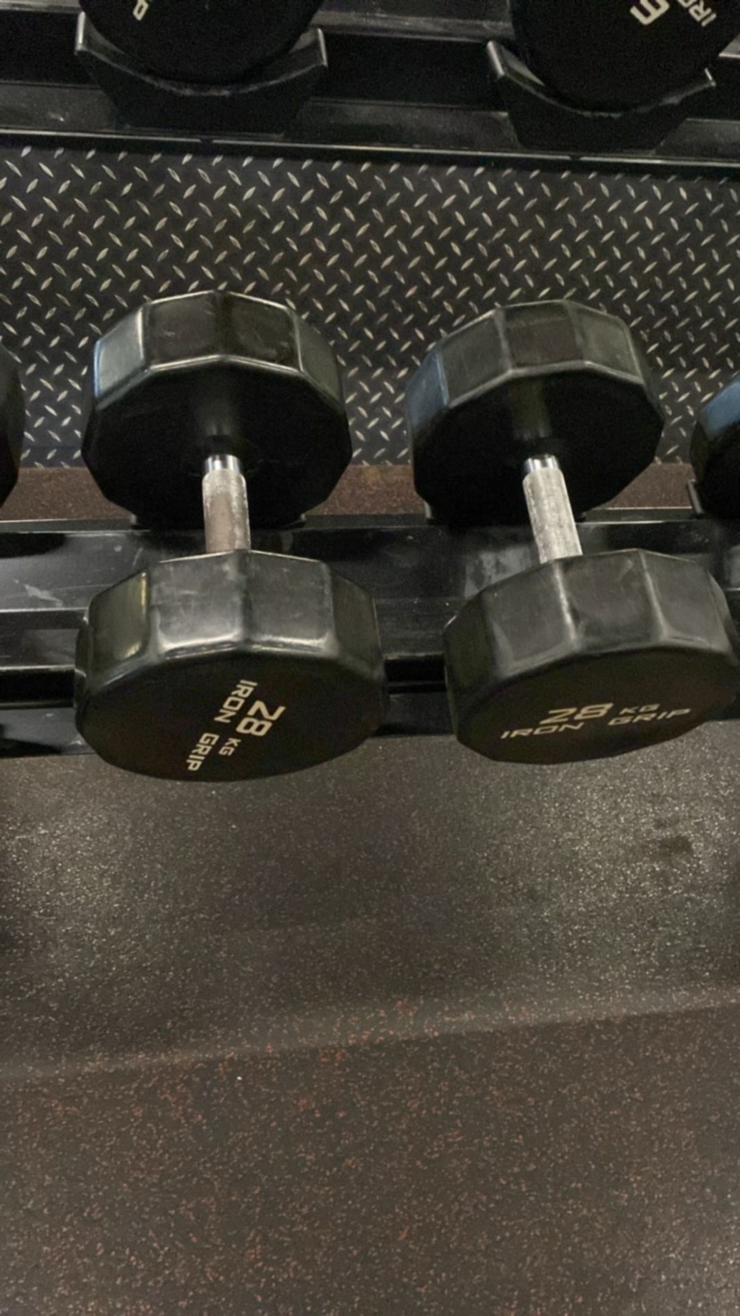 Iron Grip Dumbell Set 28kg, 30kg - Image 5 of 5
