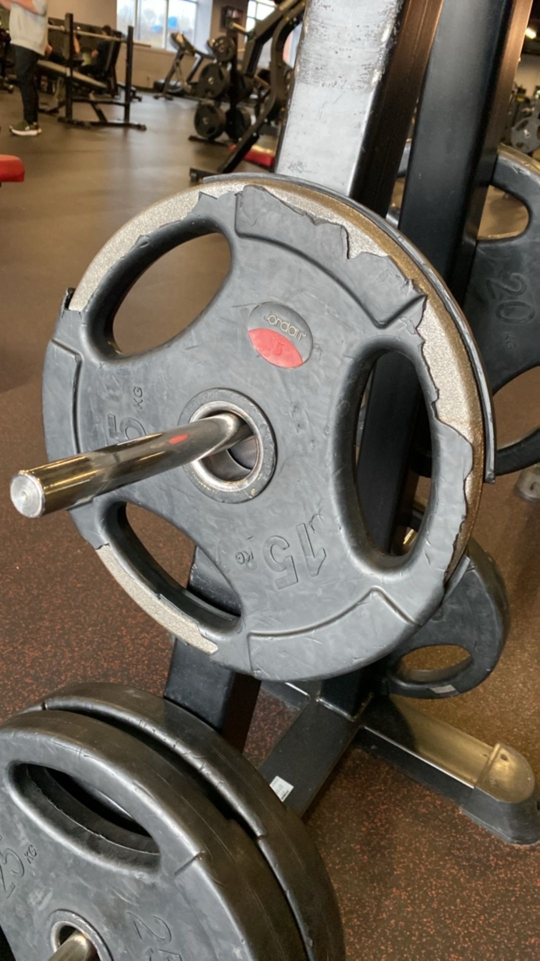 Weight Plate Tree & Plates - 1,25kg, 15kg, 20kg, 25kg - Image 7 of 10
