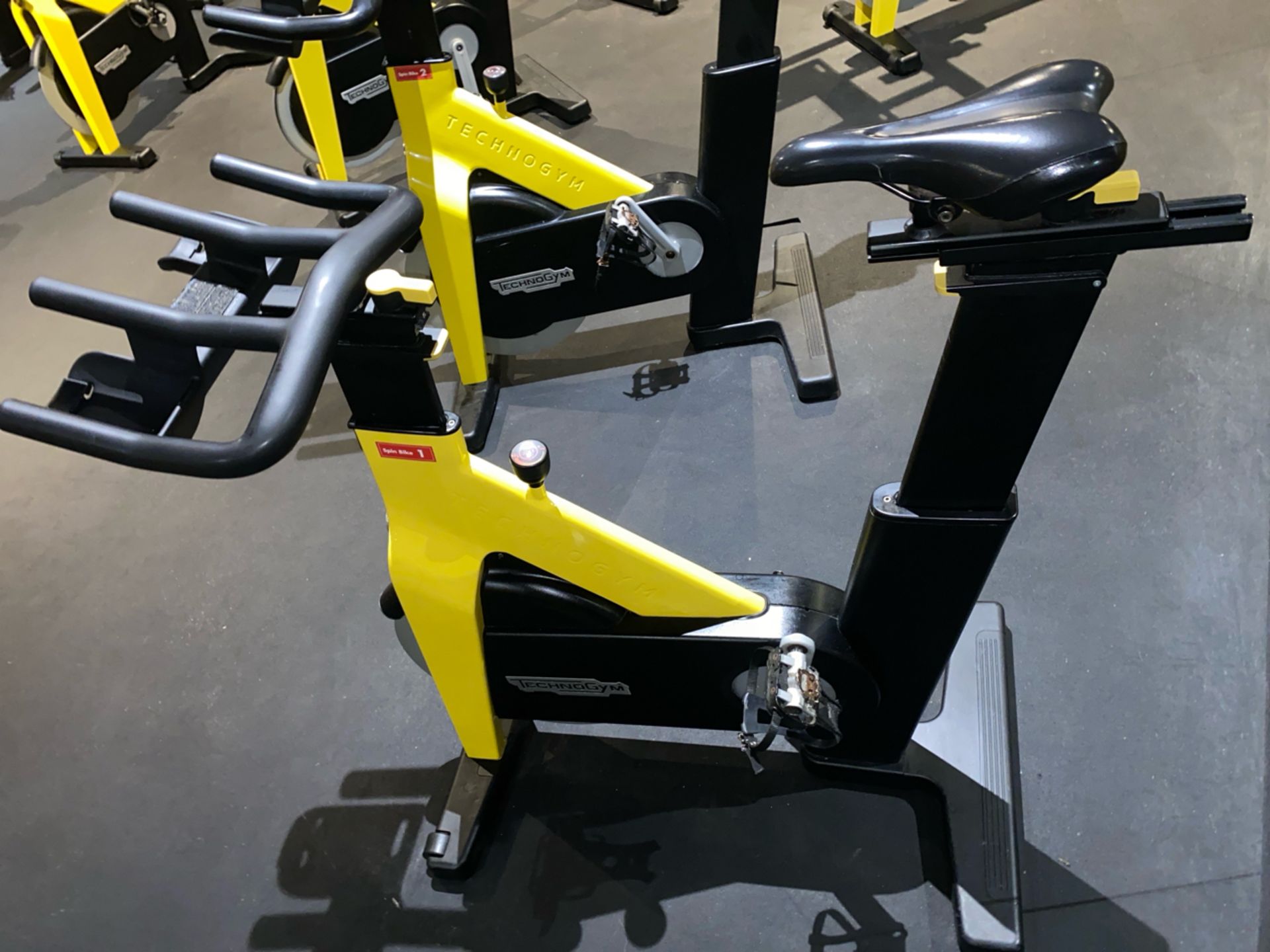 Technogym Group Cycle Ride Spin Bike - Image 3 of 10