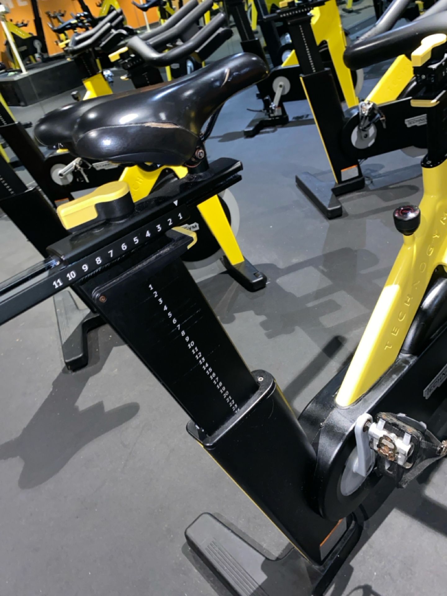 Technogym Group Cycle Ride Spin Bike - Image 5 of 8