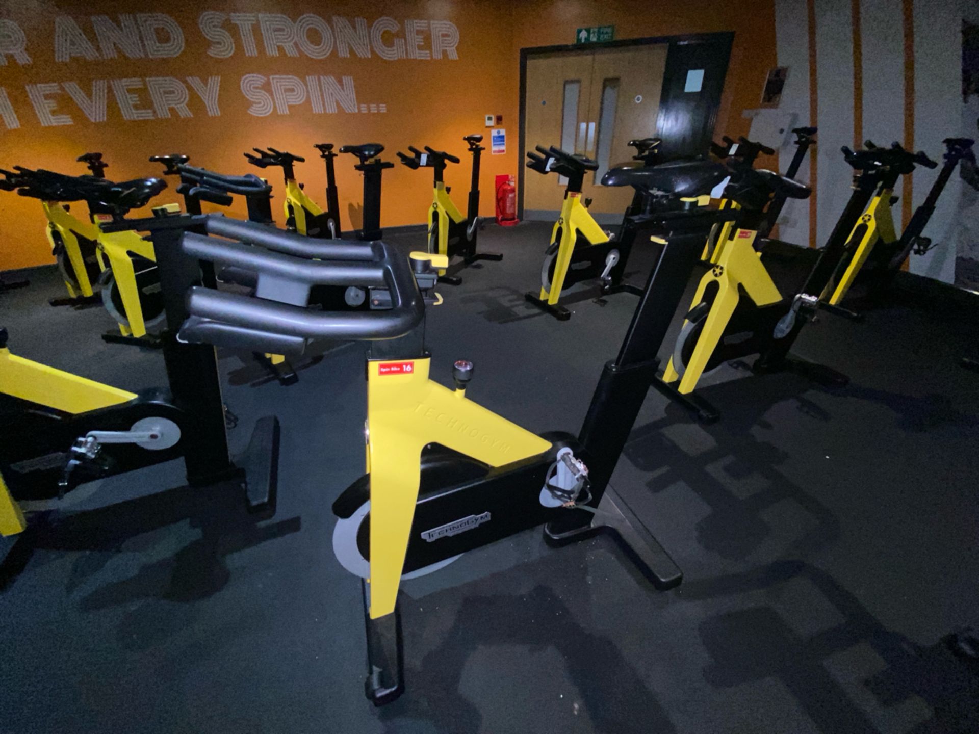 Technogym Group Cycle Ride Spin Bike - Image 2 of 8