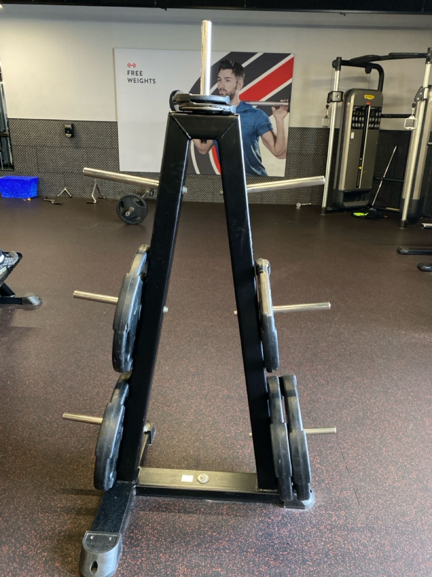 Weight Plate Tree & Plates - 1,25kg, 15kg, 20kg, 25kg - Image 5 of 10