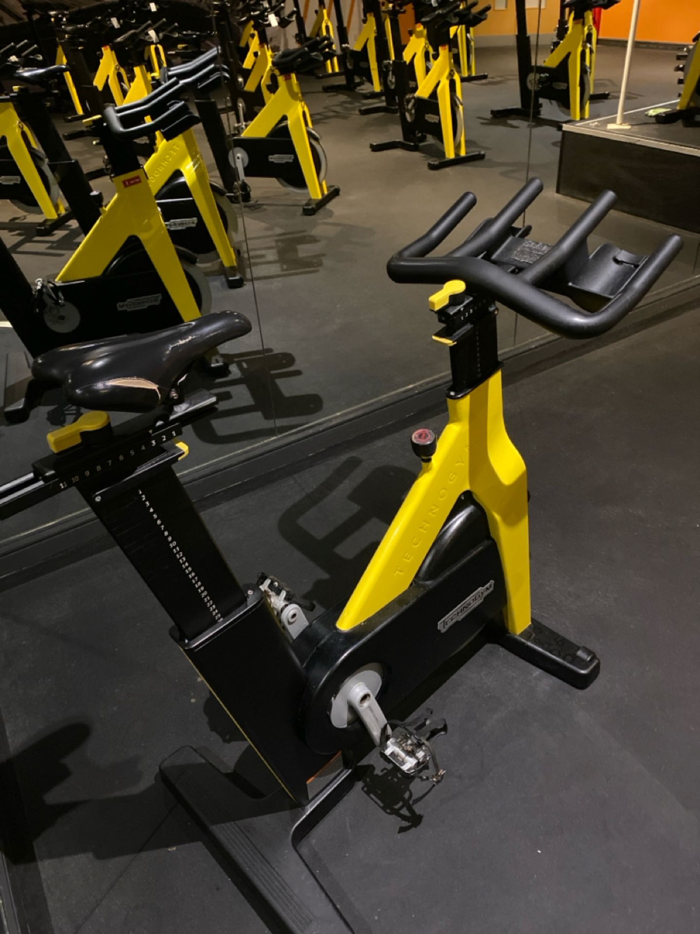 Technogym Group Cycle Ride Spin Bike - Image 7 of 10