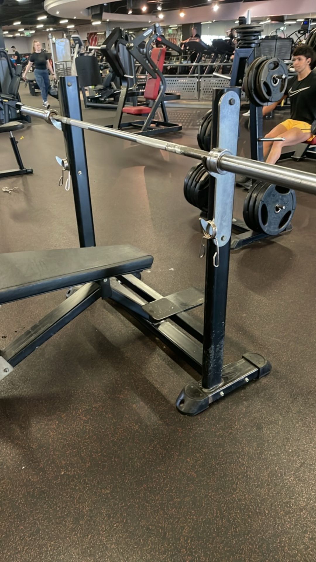 Force Adjustable Decline Olympic Bench - Image 3 of 5