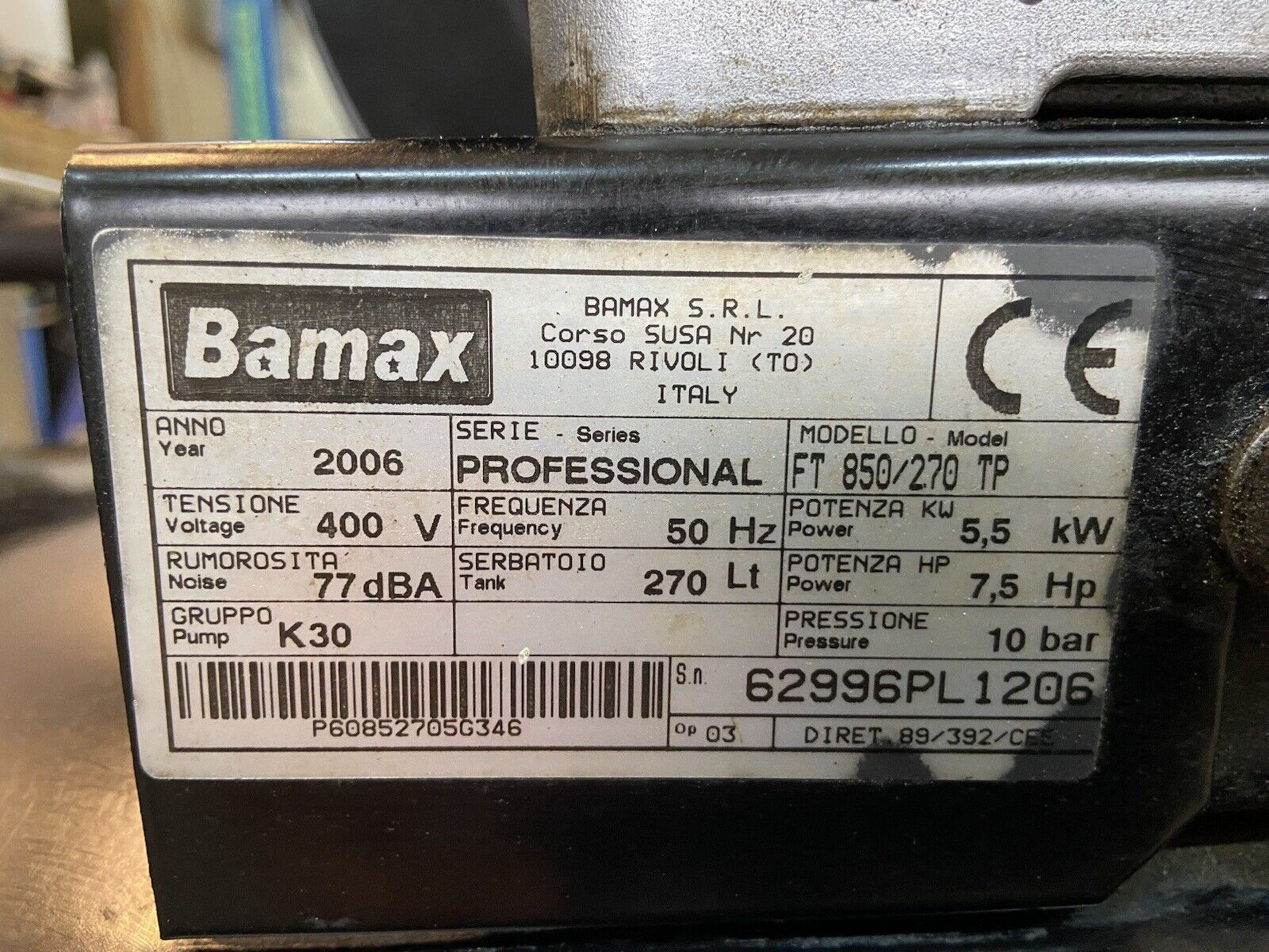 Compressor Ace&K Powermax 7.5/270 - Image 8 of 12