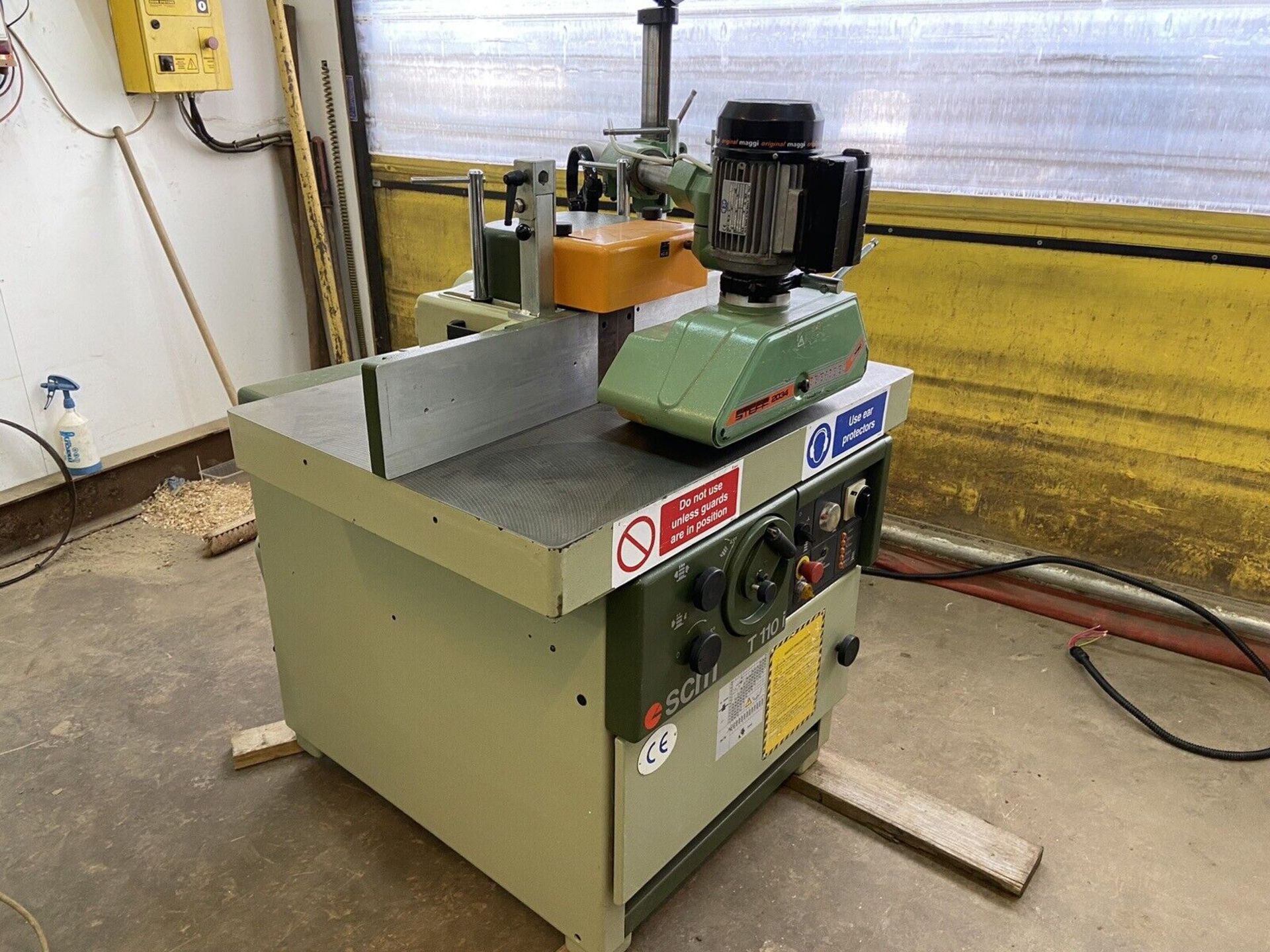 SCM T110i Tilting Spindle Moulder, 40mm Spindle - Image 2 of 21