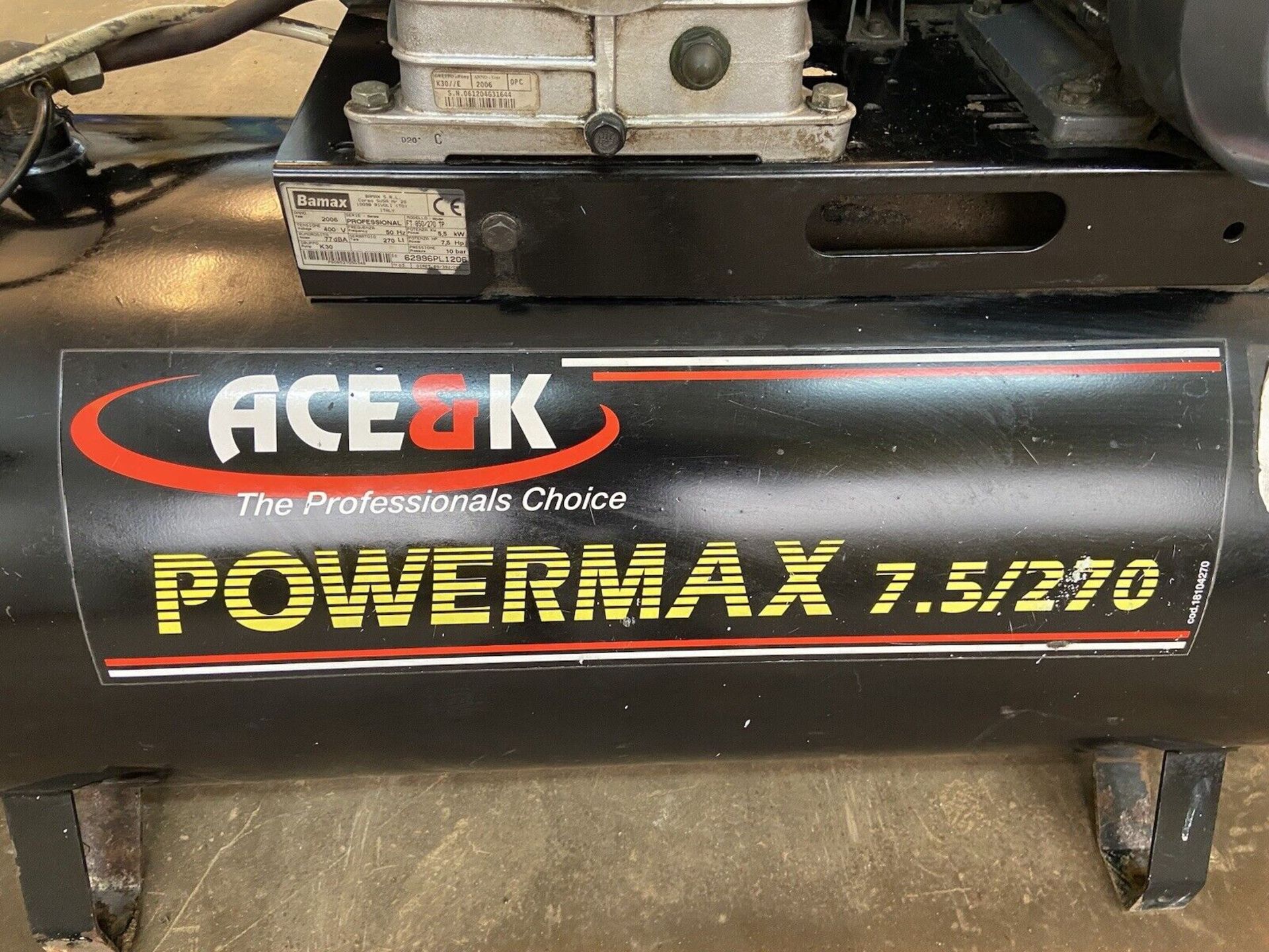 Compressor Ace&K Powermax 7.5/270 - Image 7 of 12