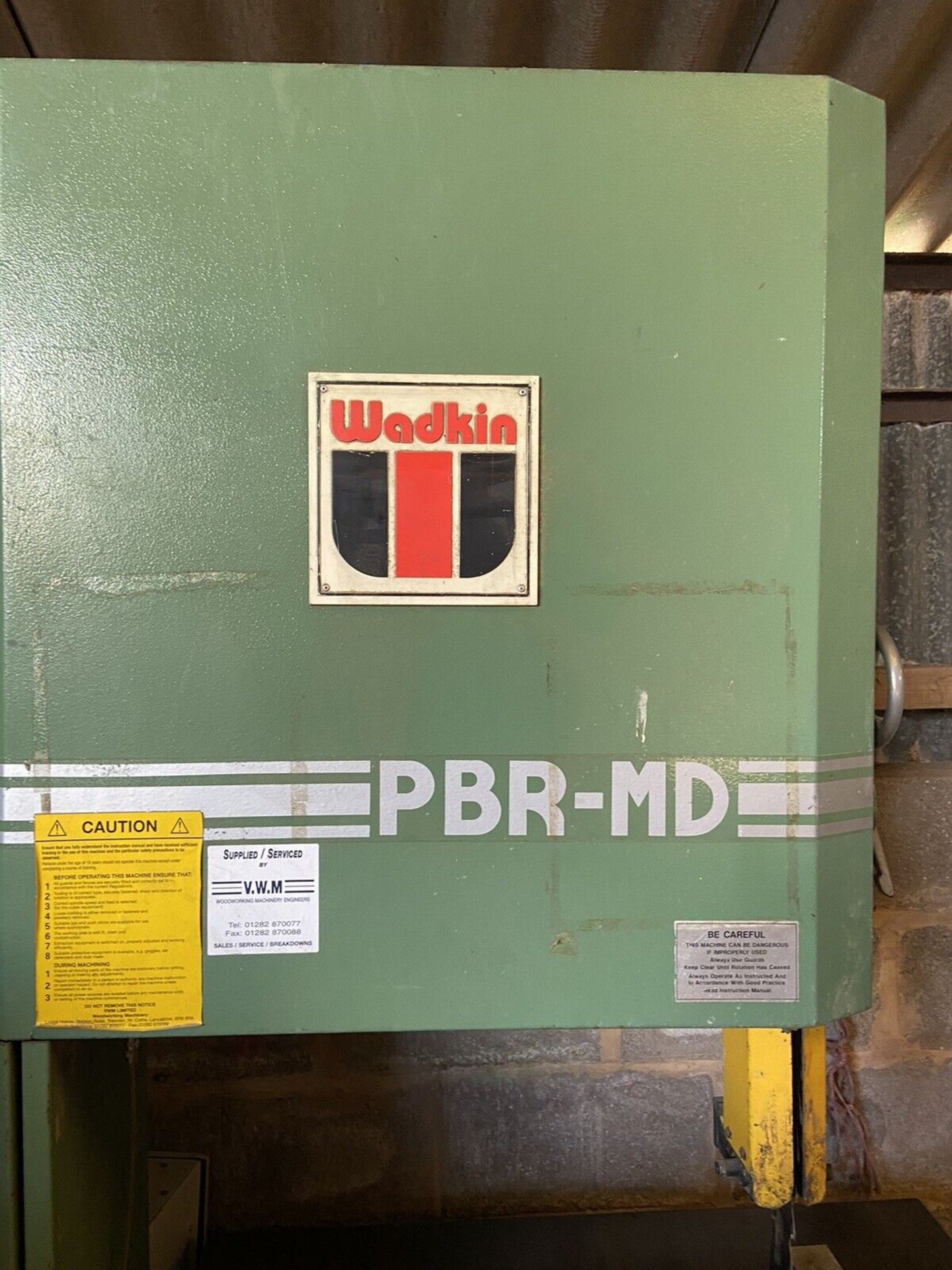 Wadkin PBR MD Resaw Bandsaw Power Feed - Image 3 of 12