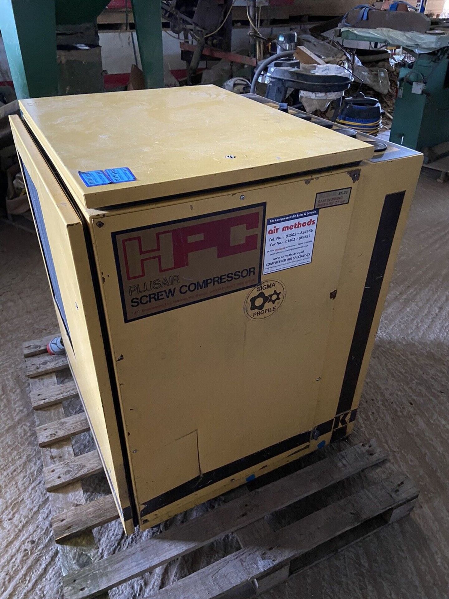 HPC Plusair SK26 Compressor 15kw