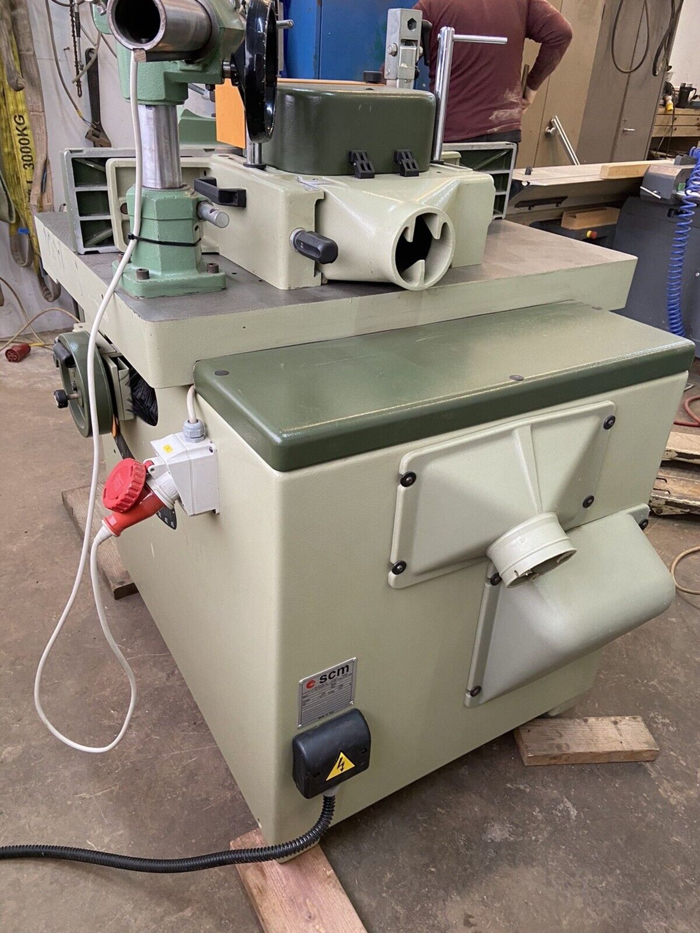 SCM T110i Tilting Spindle Moulder, 40mm Spindle - Image 7 of 21