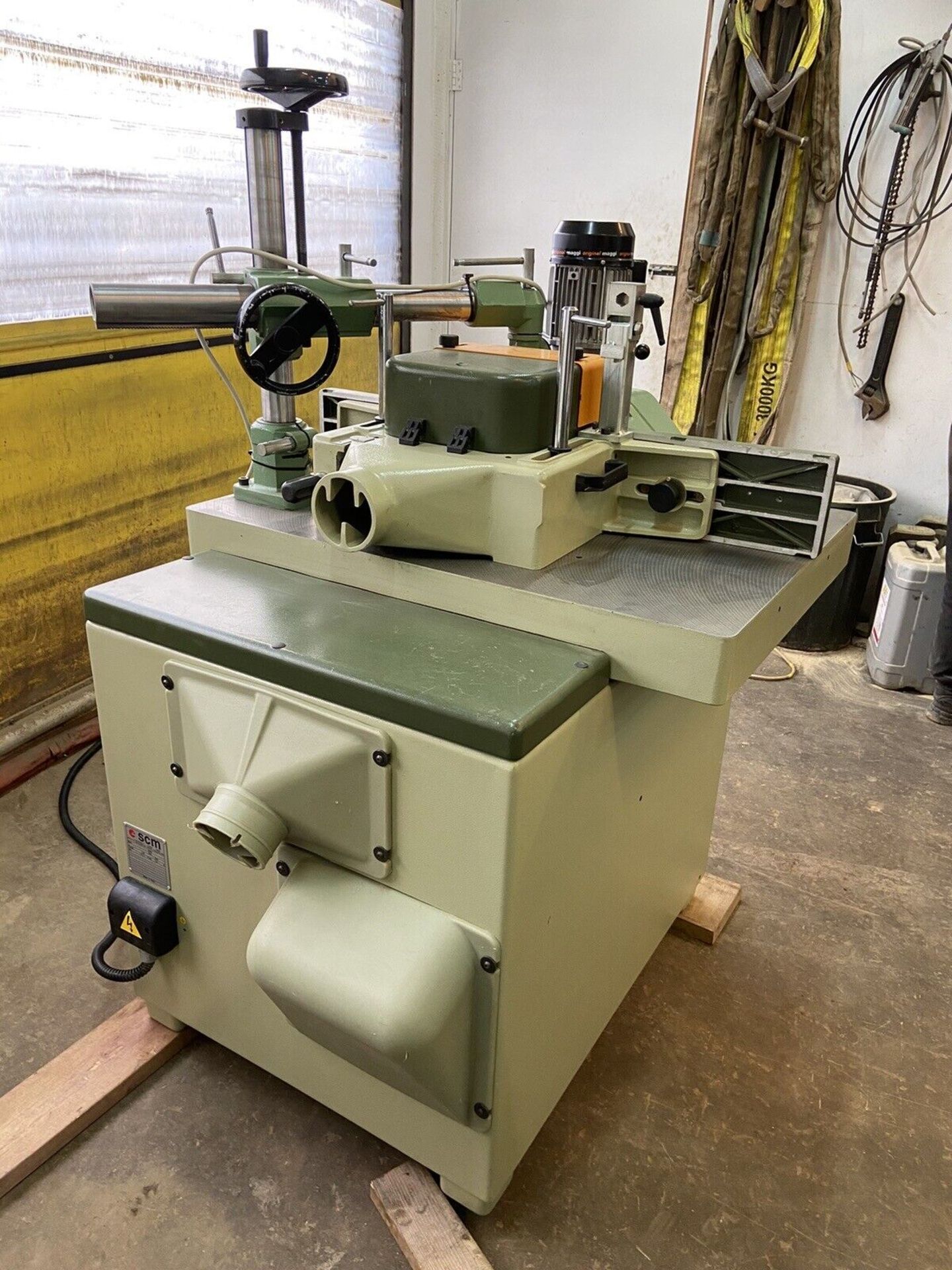 SCM T110i Tilting Spindle Moulder, 40mm Spindle - Image 8 of 21