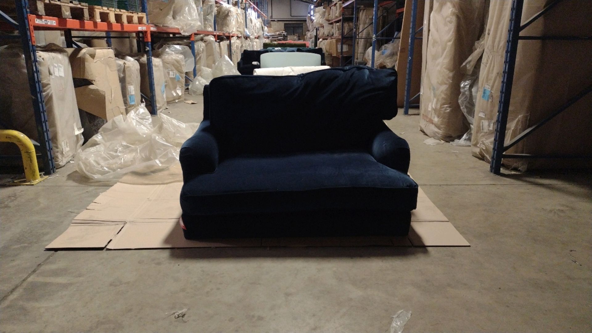 Bluebell Loveseat In Cruise Smart Velvet RRP - £1530