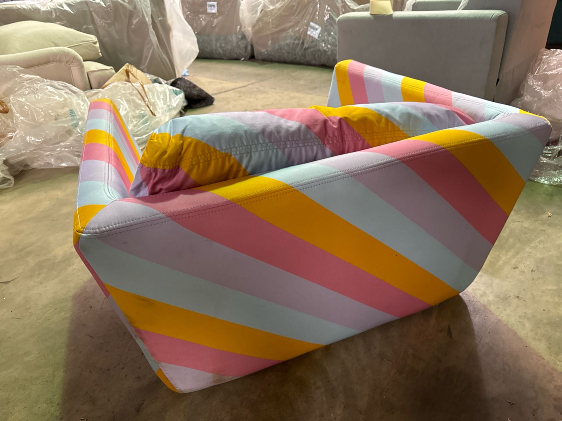 Multicoloured Armchair - Image 5 of 7