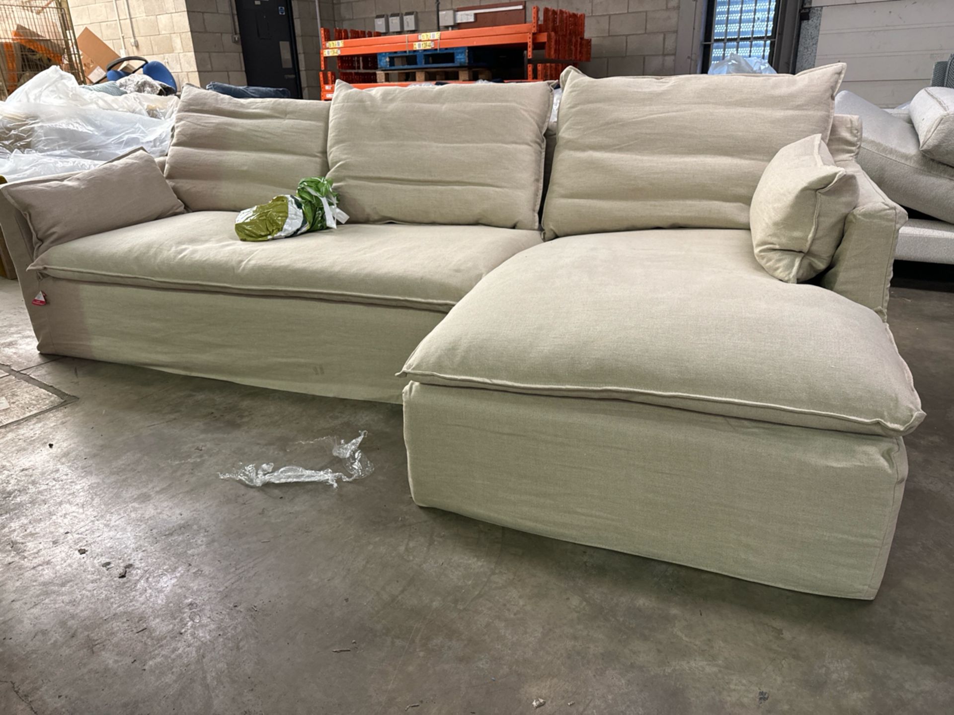 Anders Chaise Sofa - Image 2 of 6