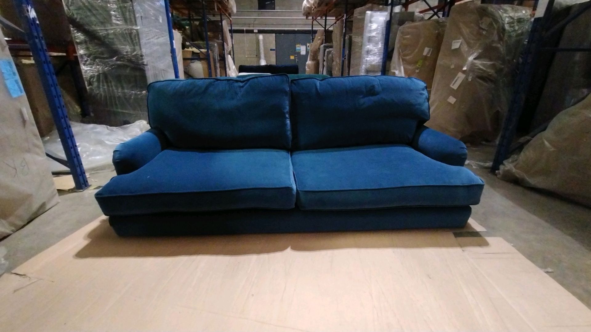Bluebell 3 Seat Sofa In Scuba Smart Velvet RRP - £2620 - Image 6 of 10