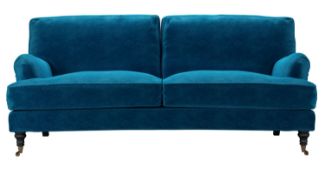 Bluebell 3 Seat Sofa In Scuba Smart Velvet RRP - £2620