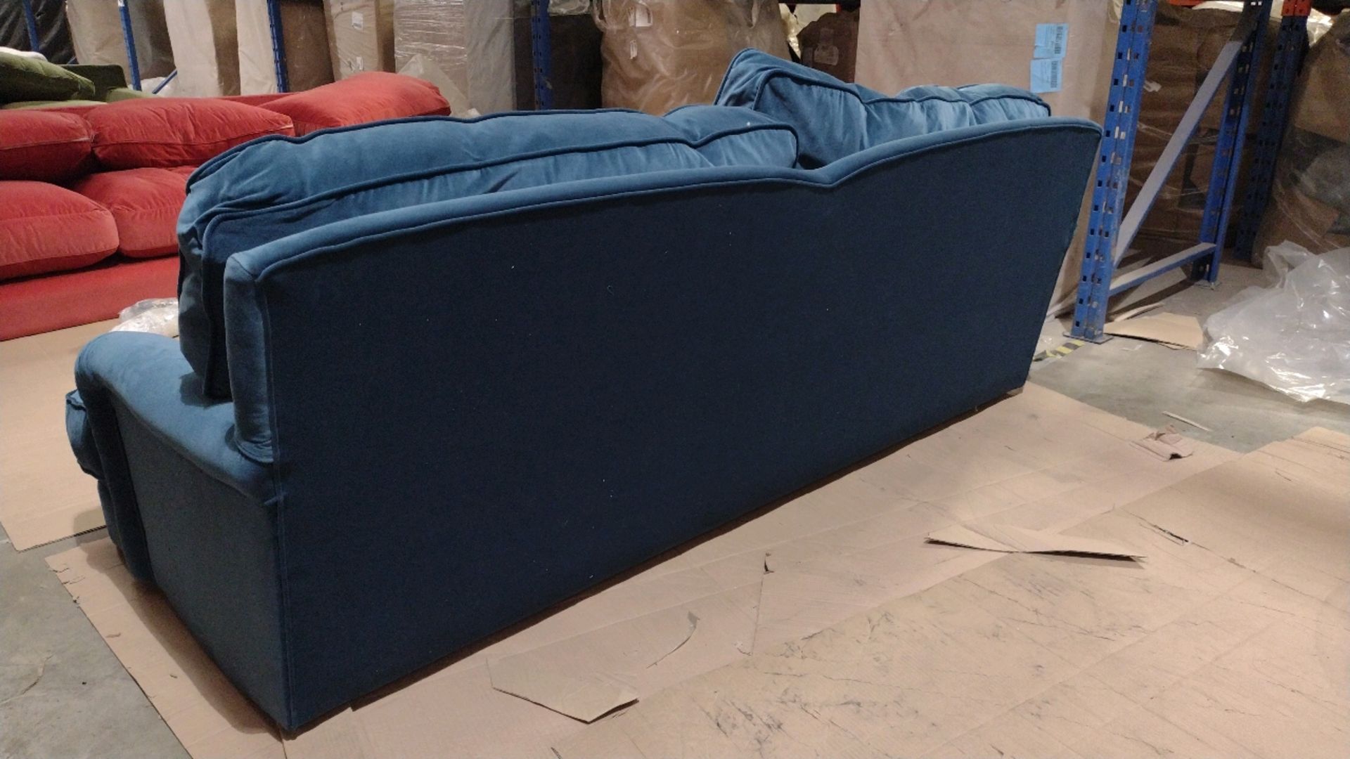 Bluebell 3 Seat Sofa In Scuba Smart Velvet RRP - £2620 - Image 5 of 10