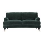Bluebell 2.5 Seat Sofa In Smokey Green Cashmere Velvet RRP - £3500
