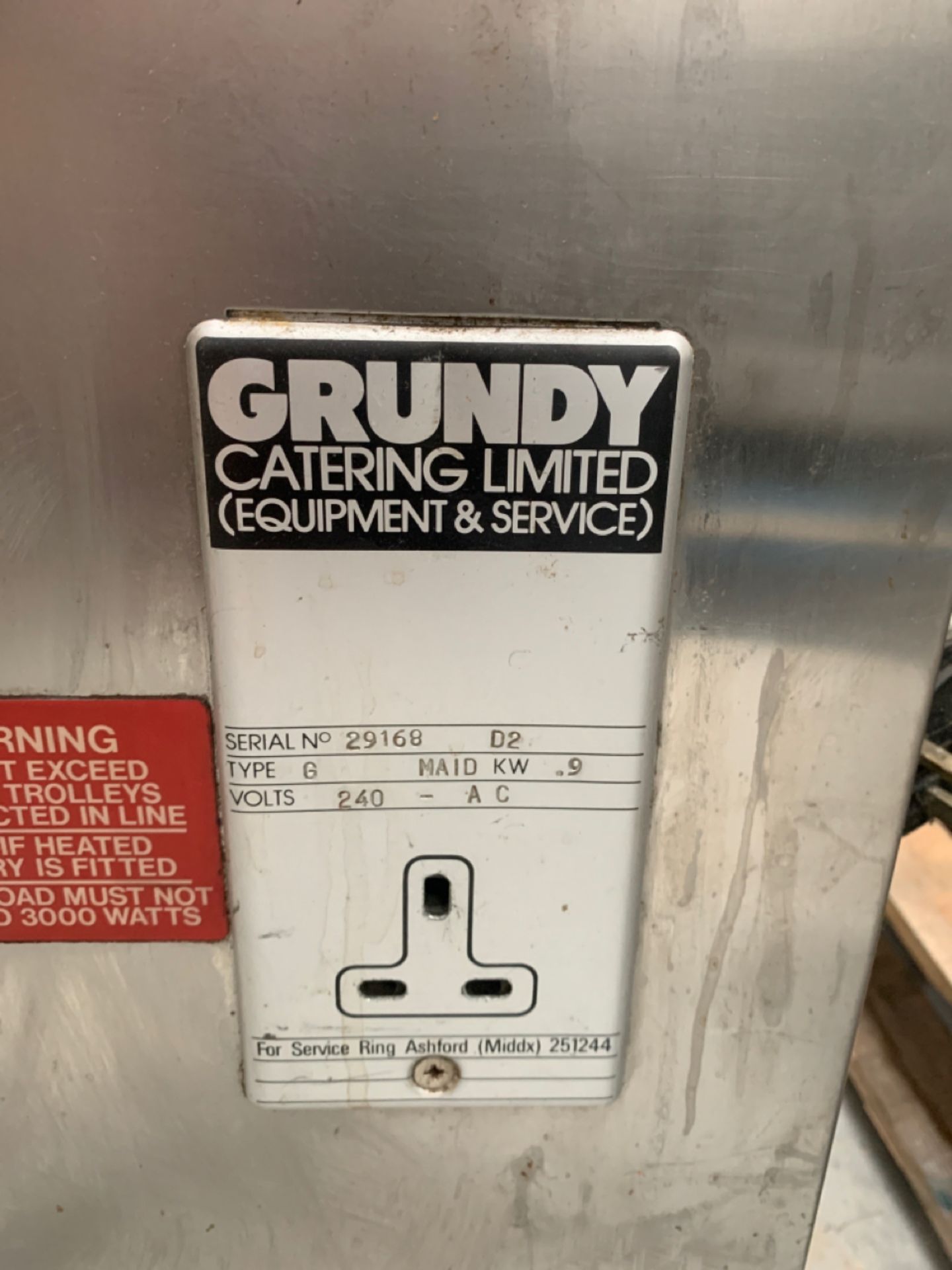 Grundy Stainless Steel Hot Cupboard - Image 2 of 5